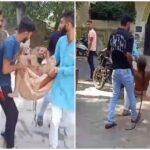 ಲಕ್ನೋ : ಉತ್ತರ ಪ್ರದೇಶದ ರಾಜಧಾನಿ ಲಕ್ನೋದಲ್ಲಿ ಕೆಲವು ಗೂಂಡಾಗಳು ಅರ್ಚಕರೊಬ್ಬರನ್ನ ಥಳಿಸಿ ನಂತರ ದೇವಾಲಯದಿಂದ