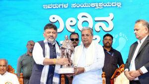 ನೀರಾವರಿ ಯೋಜನೆ: ಡಿಕೆಶಿ ಕೊಂಡಾಡಿದ ಸಿಎಂ ಸಿದ್ದರಾಮಯ್ಯ, ಕೇಂದ್ರದ ಅನ್ಯಾಯ ಬಗ್ಗೆ ಮೌನ ತಾಳಿರುವ BJP-JDS ಸಂಸದರ ವಿರುದ್ಧ ಕಿಡಿ